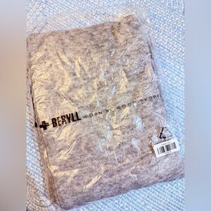 BERYLL Cashmere Oversized Scarf Handcrafted by good people in Los Angeles NWT